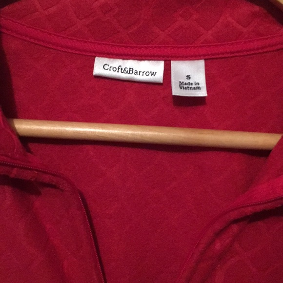 Red zip up - Picture 3 of 4